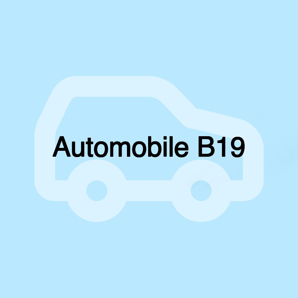 Automobile B19