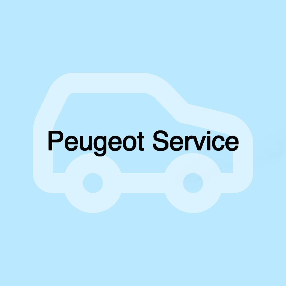 Peugeot Service