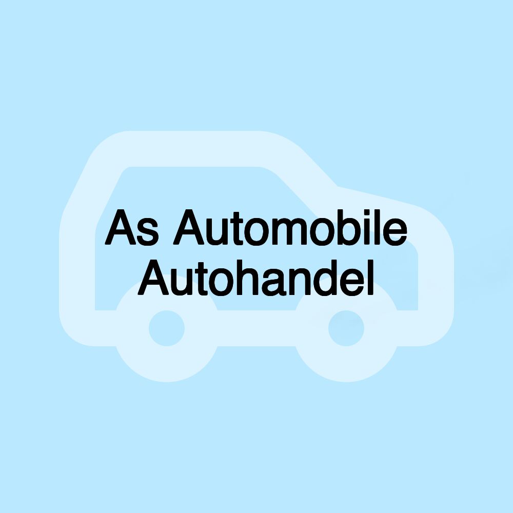 As Automobile Autohandel