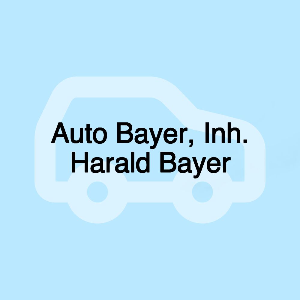 Auto Bayer, Inh. Harald Bayer