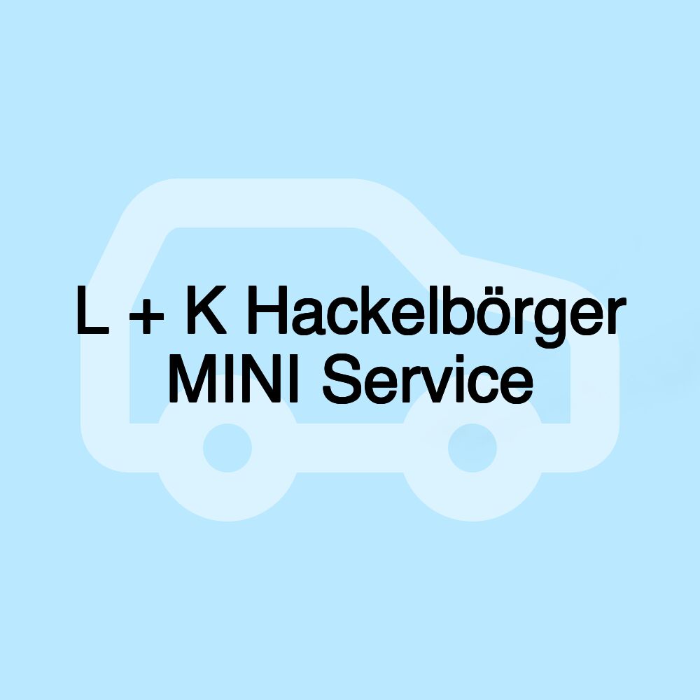 L + K Hackelbörger MINI Service