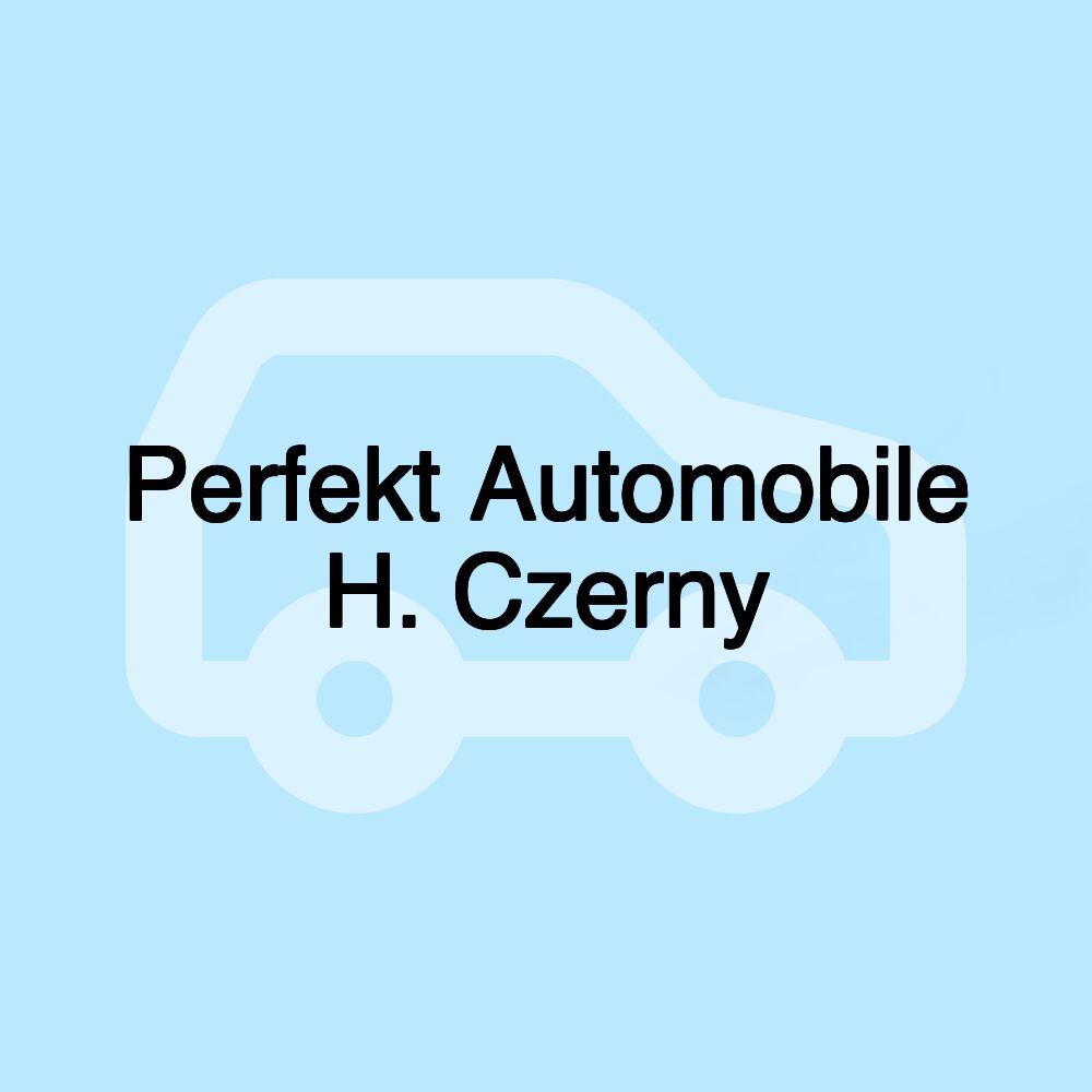 Perfekt Automobile H. Czerny