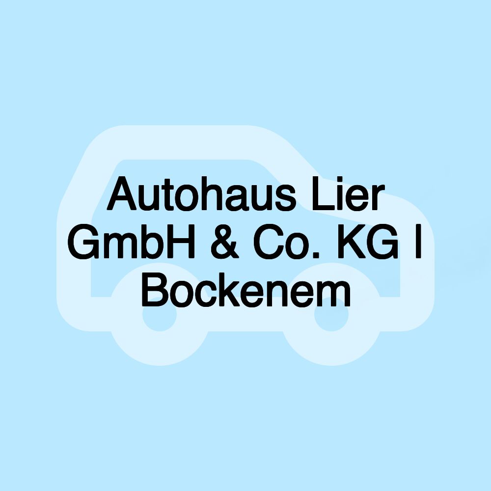 Autohaus Lier GmbH & Co. KG | Bockenem