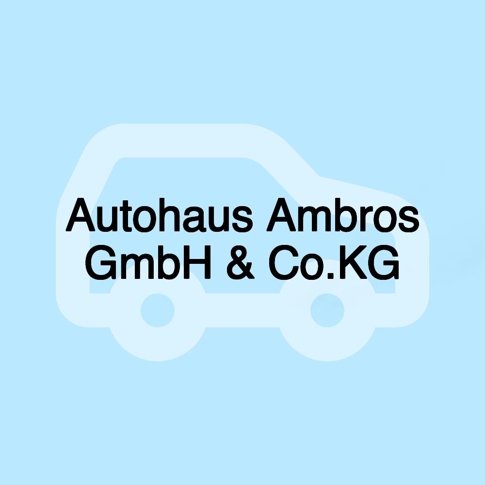 Autohaus Ambros GmbH & Co.KG