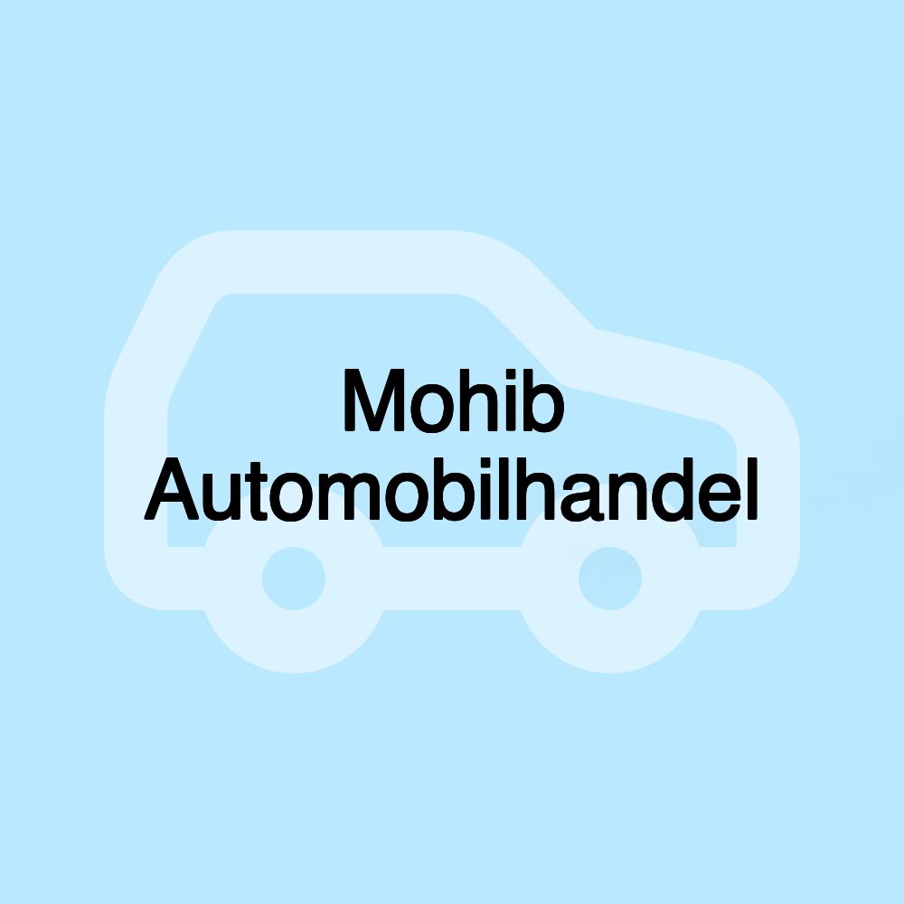 Mohib Automobilhandel