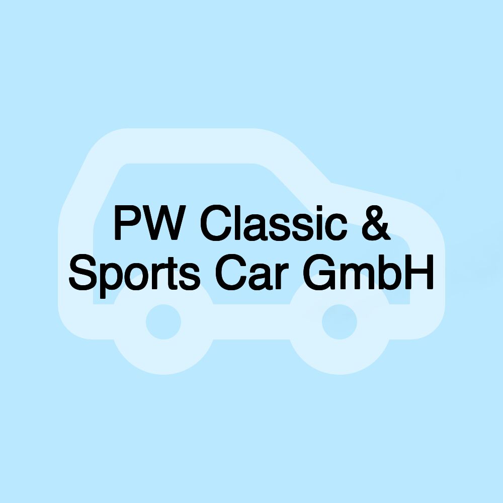 PW Classic & Sports Car GmbH