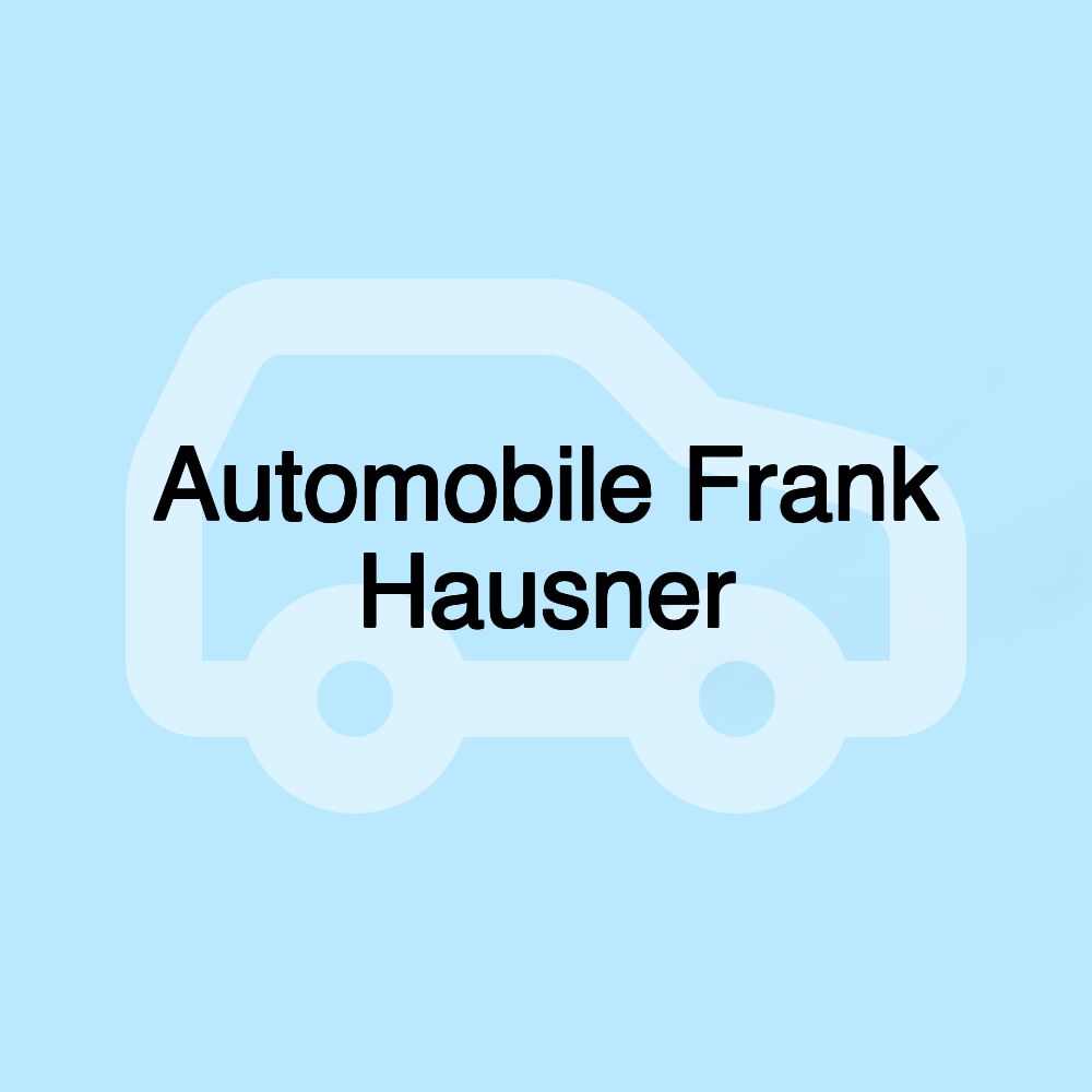 Automobile Frank Hausner