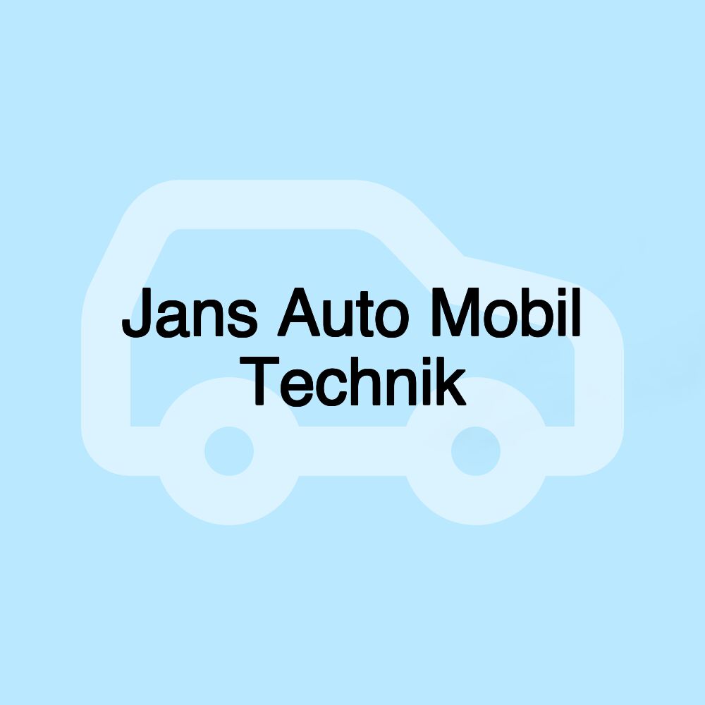 Jans Auto Mobil Technik