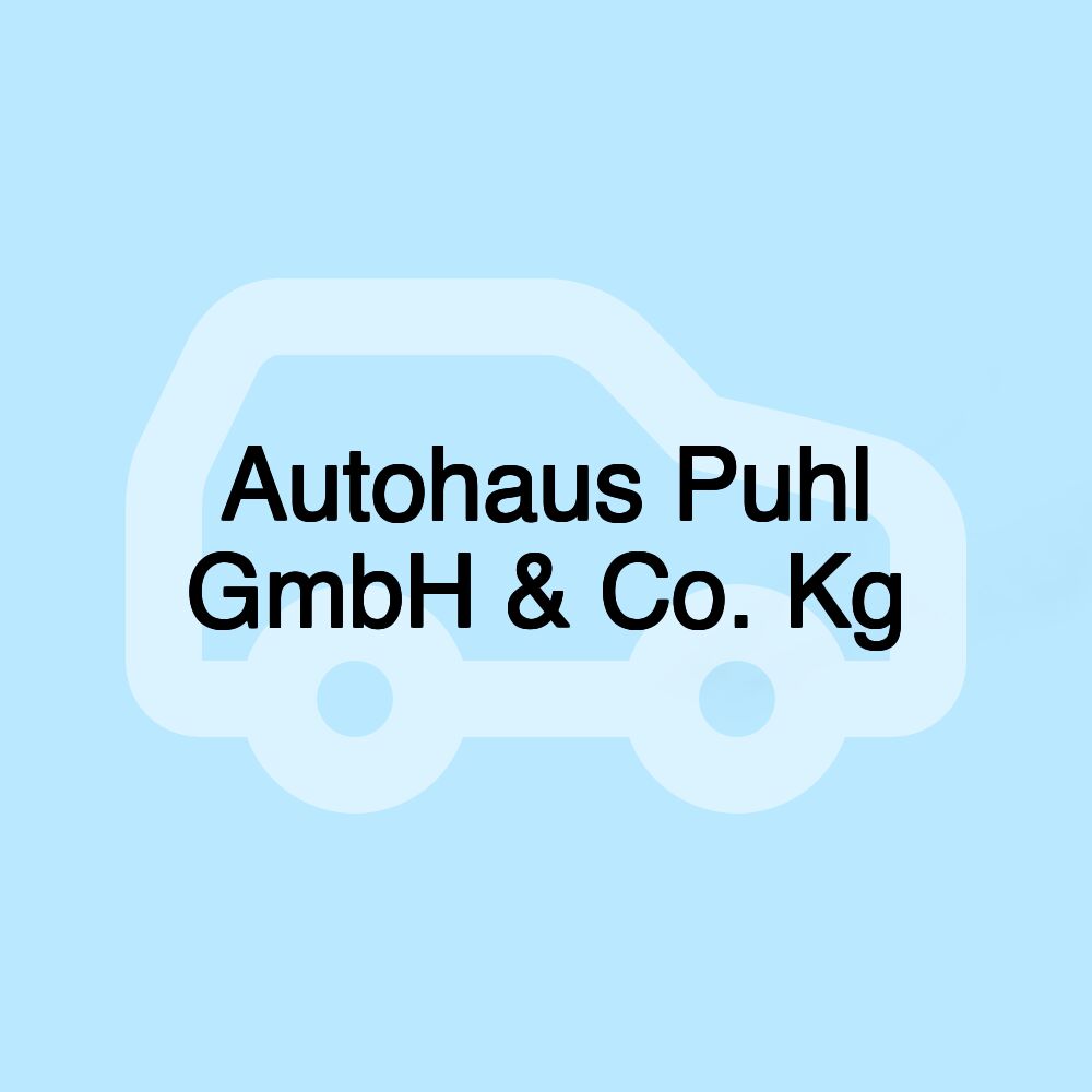 Autohaus Puhl GmbH & Co. Kg