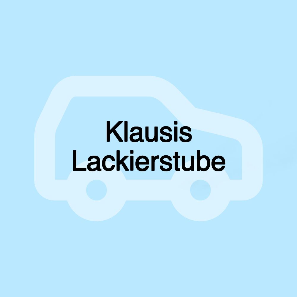 Klausis Lackierstube