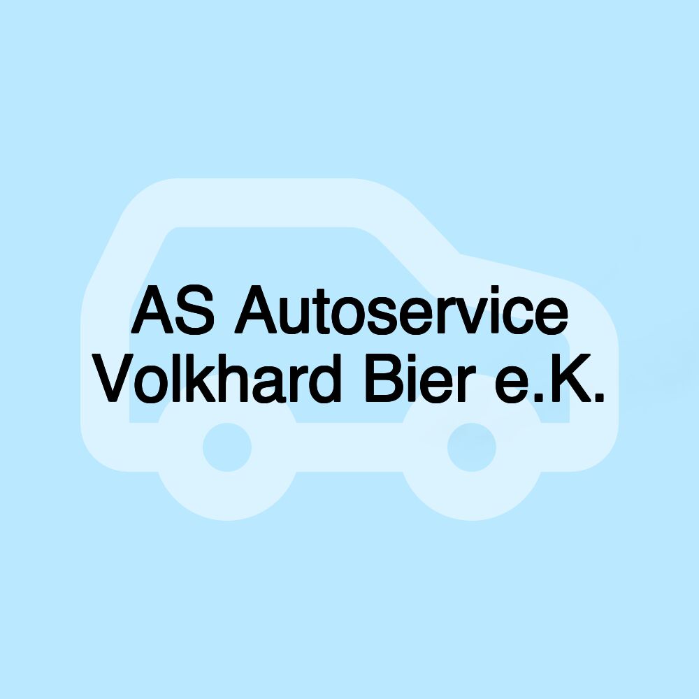 AS Autoservice Volkhard Bier e.K.