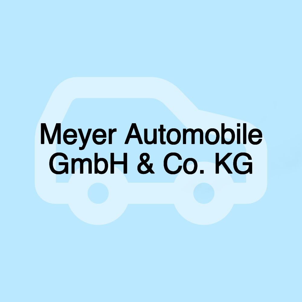 Meyer Automobile GmbH & Co. KG