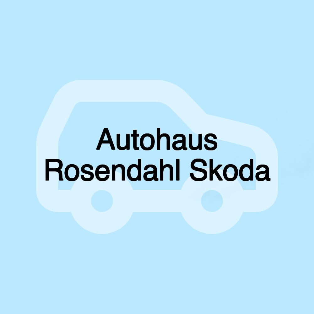 Autohaus Rosendahl Skoda