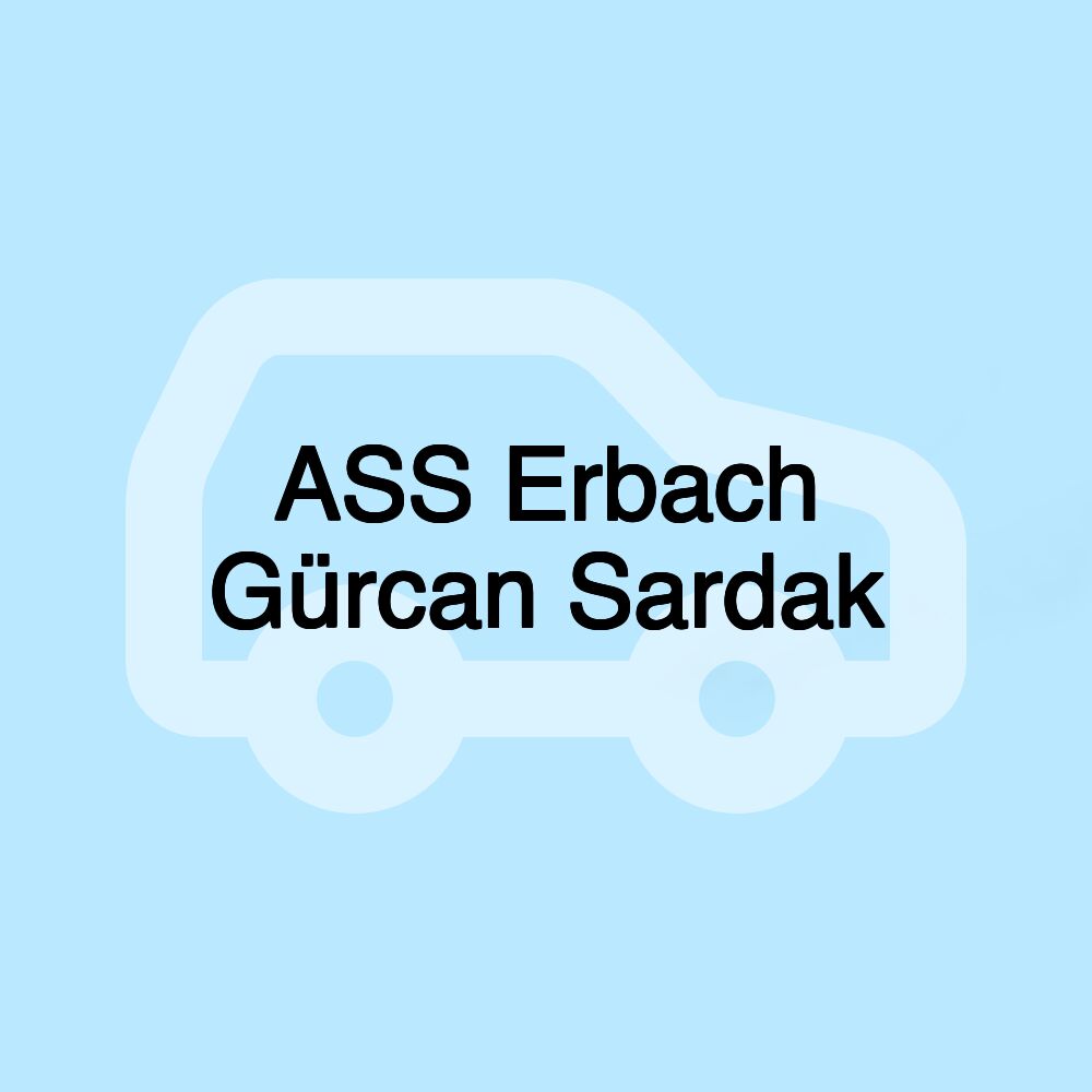 ASS Erbach Gürcan Sardak