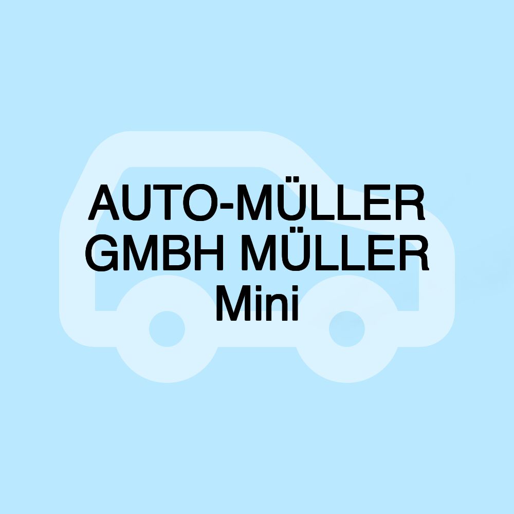 AUTO-MÜLLER GMBH MÜLLER Mini