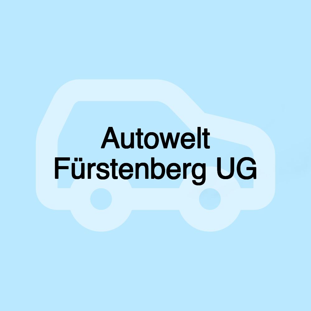 Autowelt Fürstenberg UG