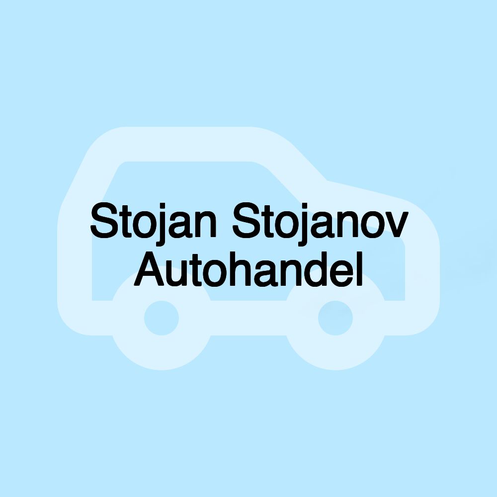 Stojan Stojanov Autohandel