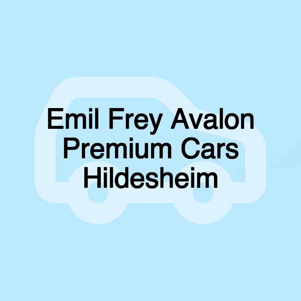 Emil Frey Avalon Premium Cars Hildesheim