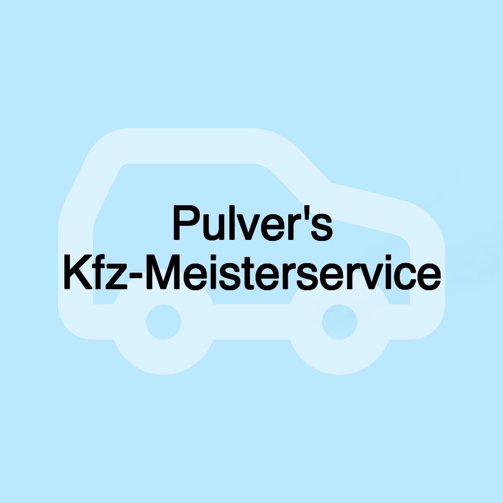 Pulver's Kfz-Meisterservice