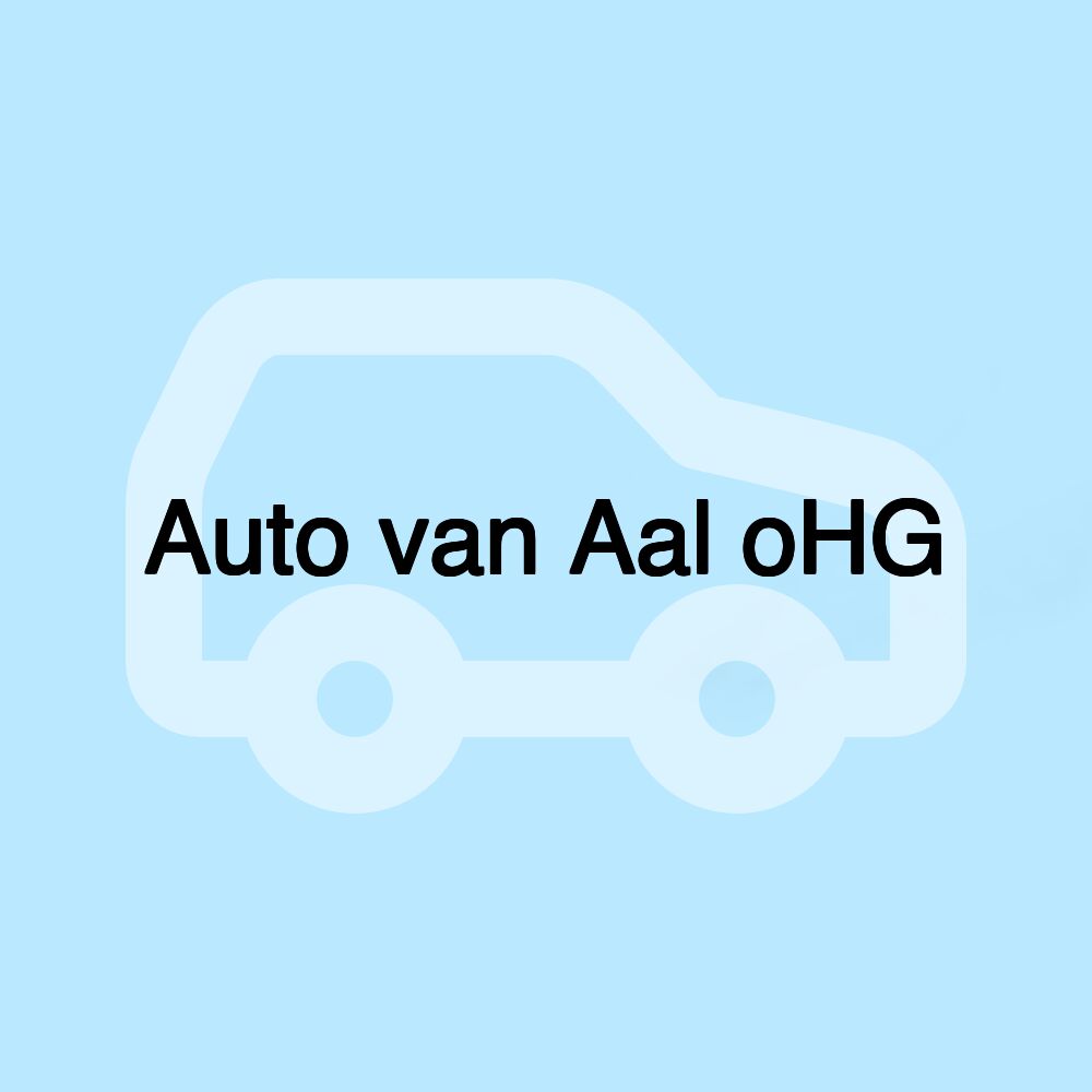 Auto van Aal oHG