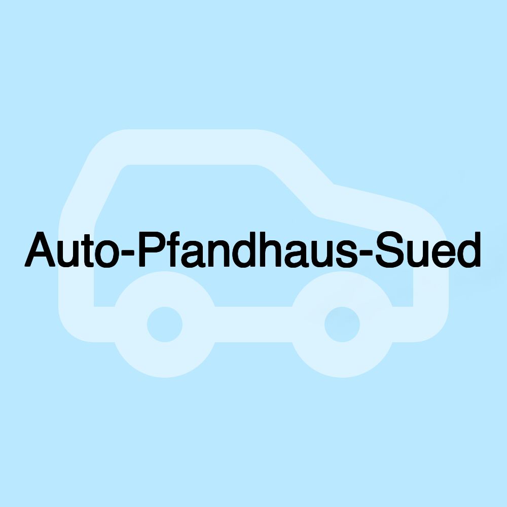 Auto-Pfandhaus-Sued