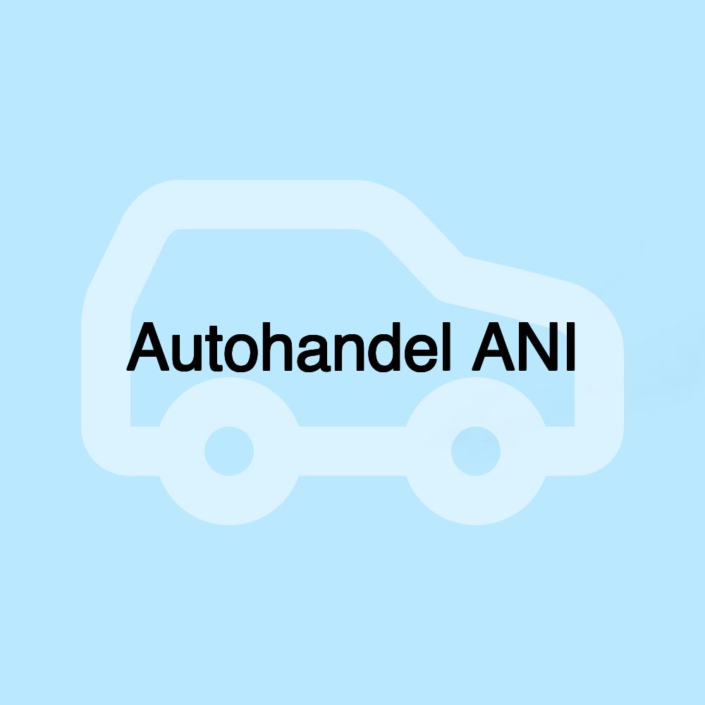 Autohandel ANI