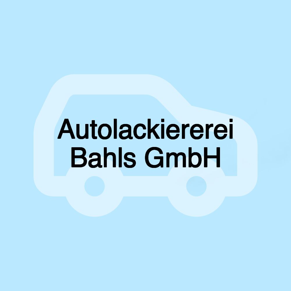 Autolackiererei Bahls GmbH