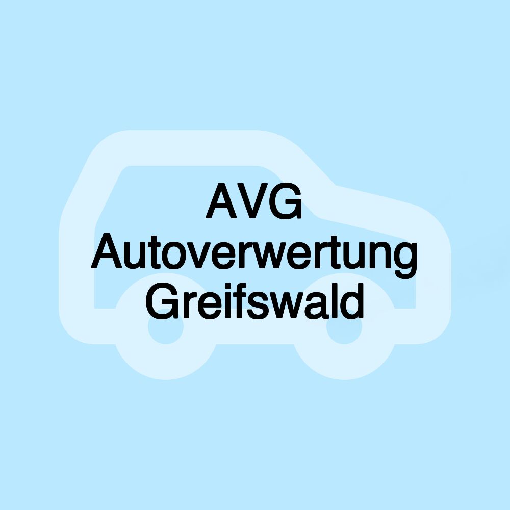 AVG Autoverwertung Greifswald