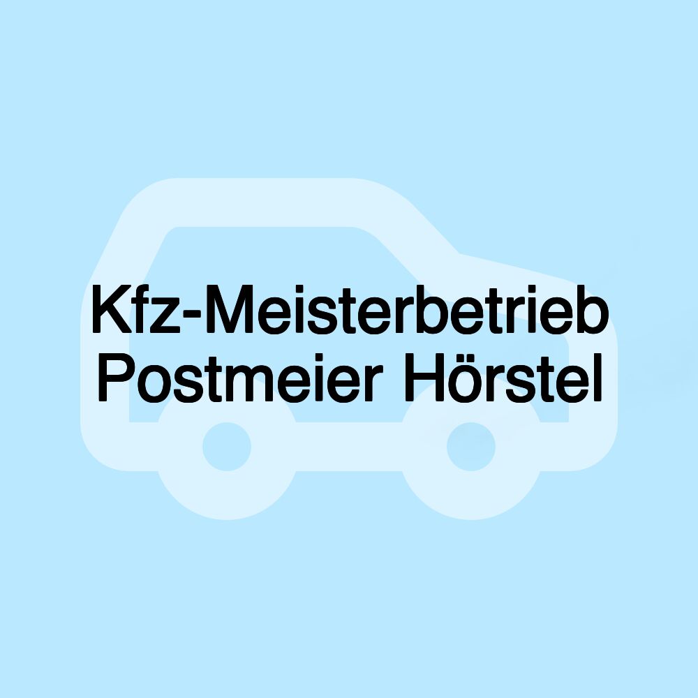 Kfz-Meisterbetrieb Postmeier Hörstel