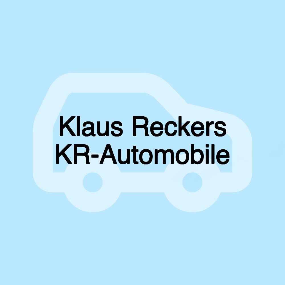 Klaus Reckers KR-Automobile