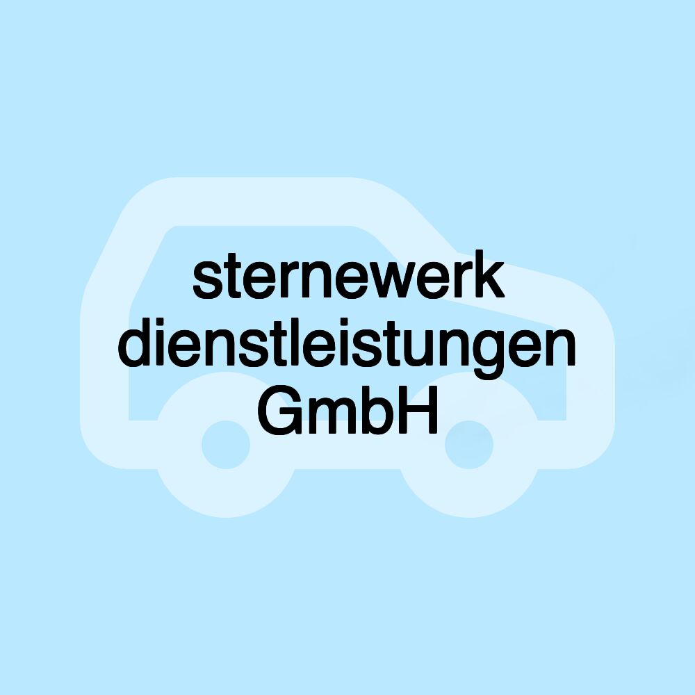 sternewerk dienstleistungen GmbH