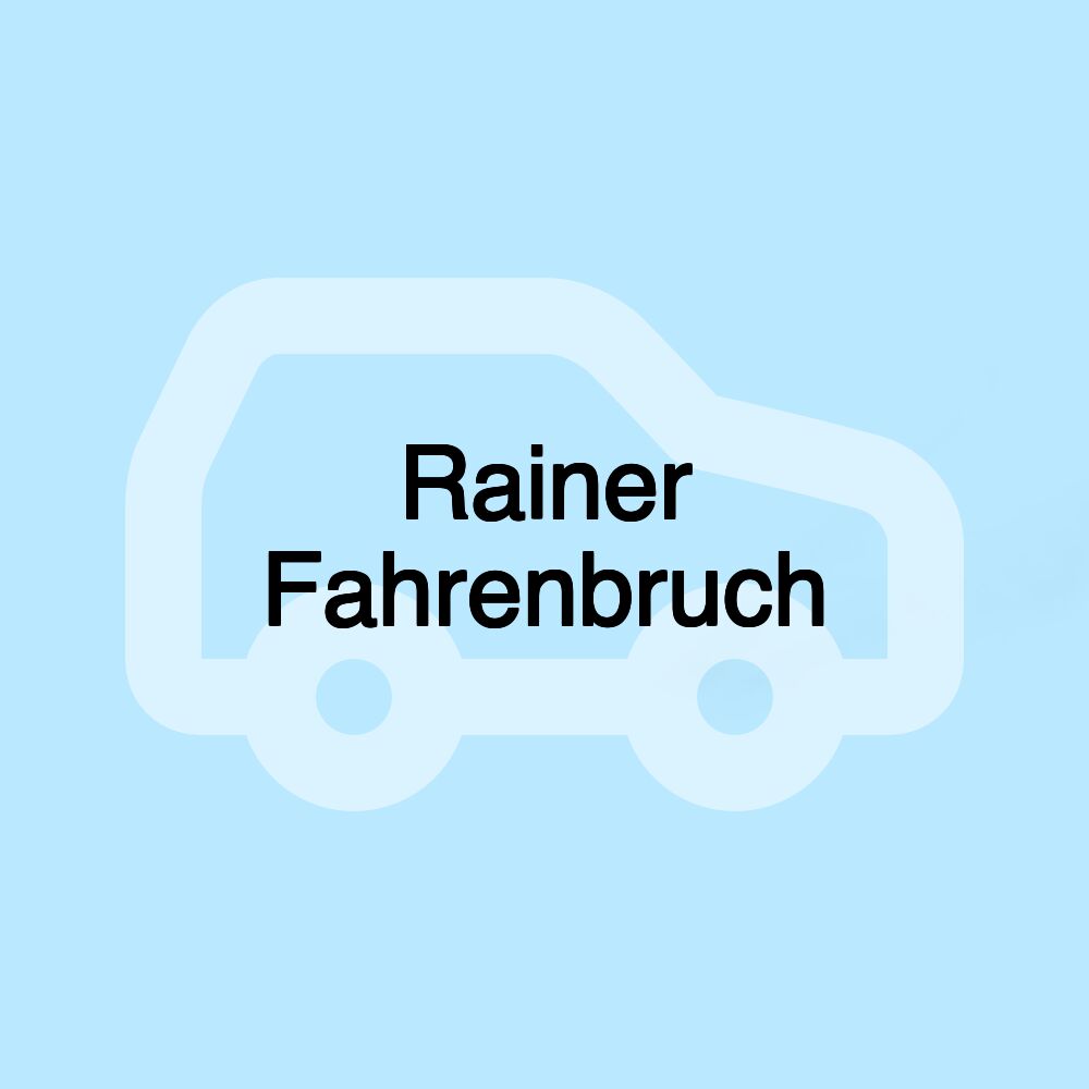 Rainer Fahrenbruch