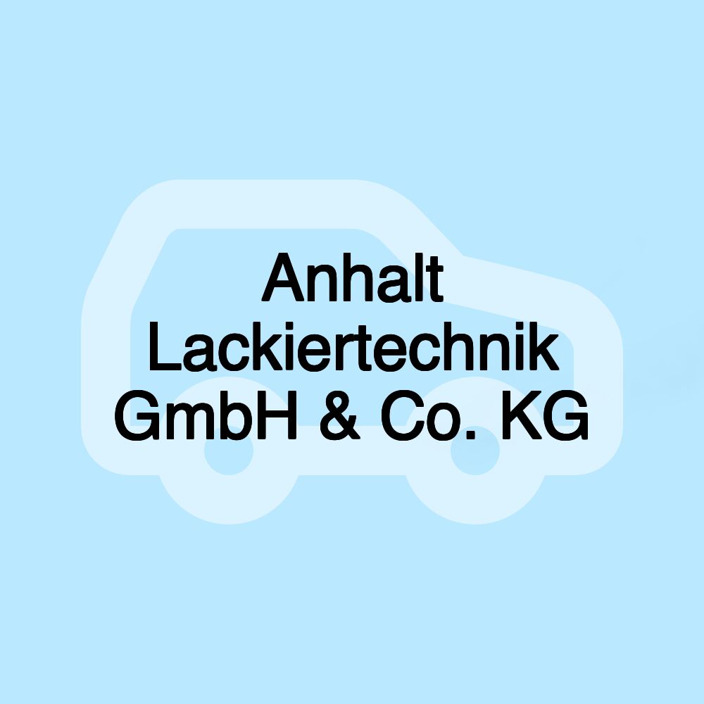 Anhalt Lackiertechnik GmbH & Co. KG