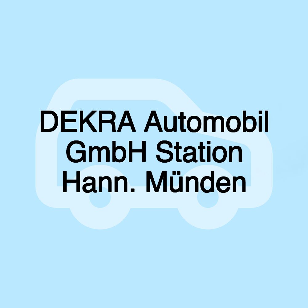 DEKRA Automobil GmbH Station Hann. Münden