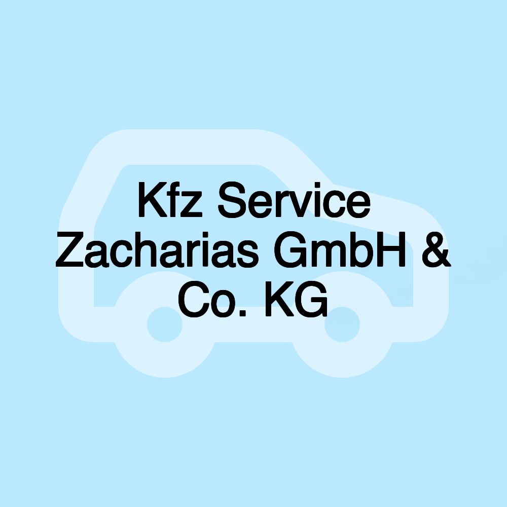 Kfz Service Zacharias GmbH & Co. KG