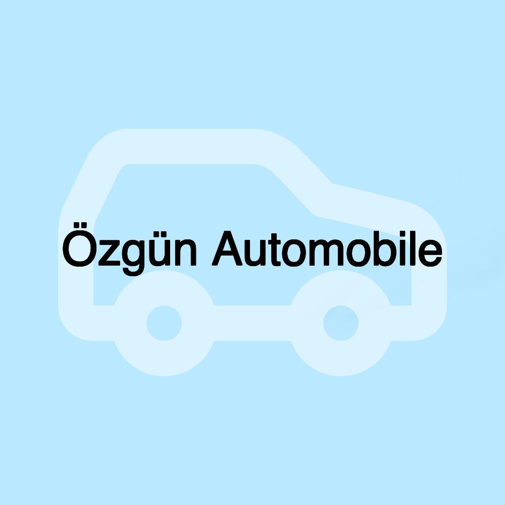 Özgün Automobile