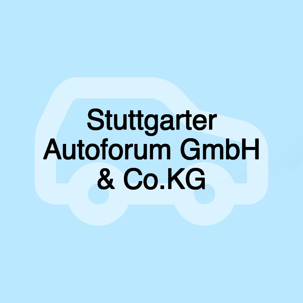 Stuttgarter Autoforum GmbH & Co.KG