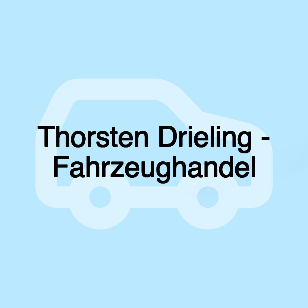 Thorsten Drieling - Fahrzeughandel