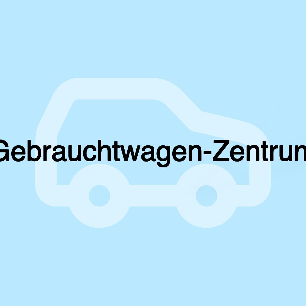 Gebrauchtwagen-Zentrum