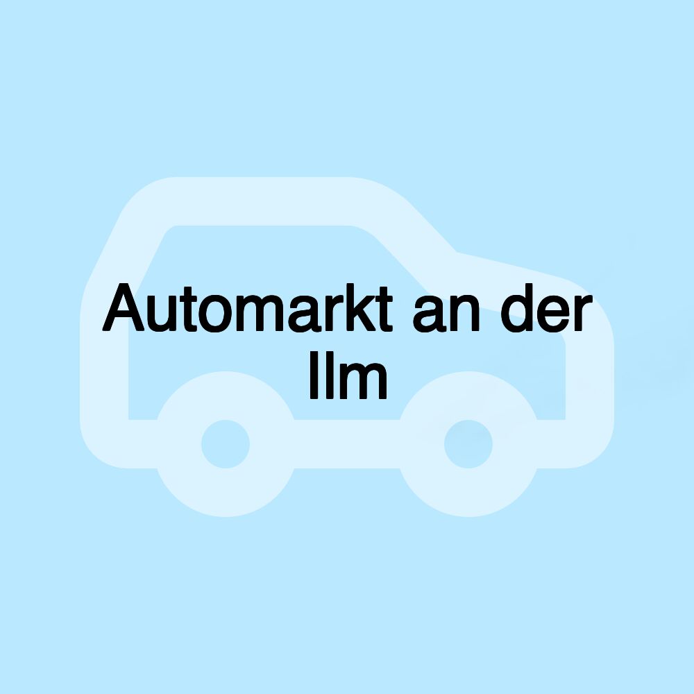 Automarkt an der Ilm