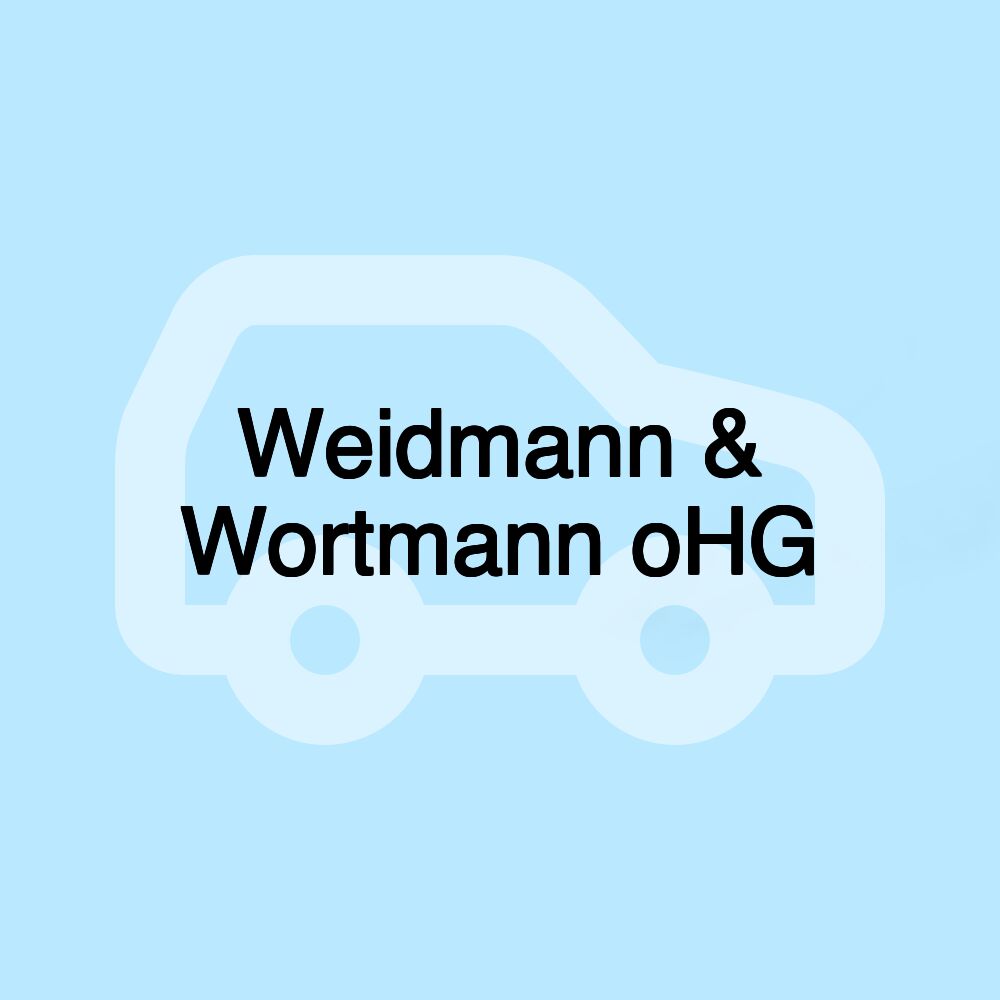 Weidmann & Wortmann oHG