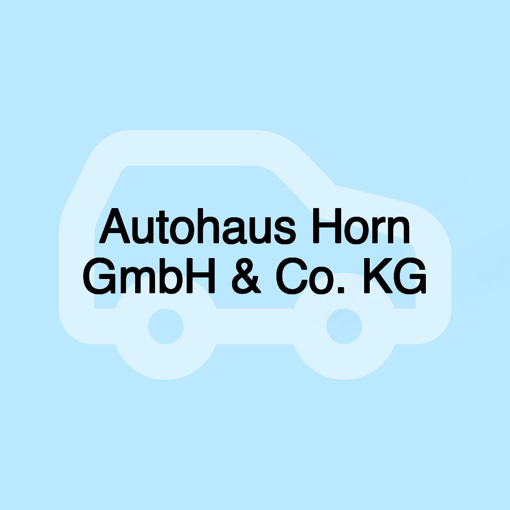 Autohaus Horn GmbH & Co. KG