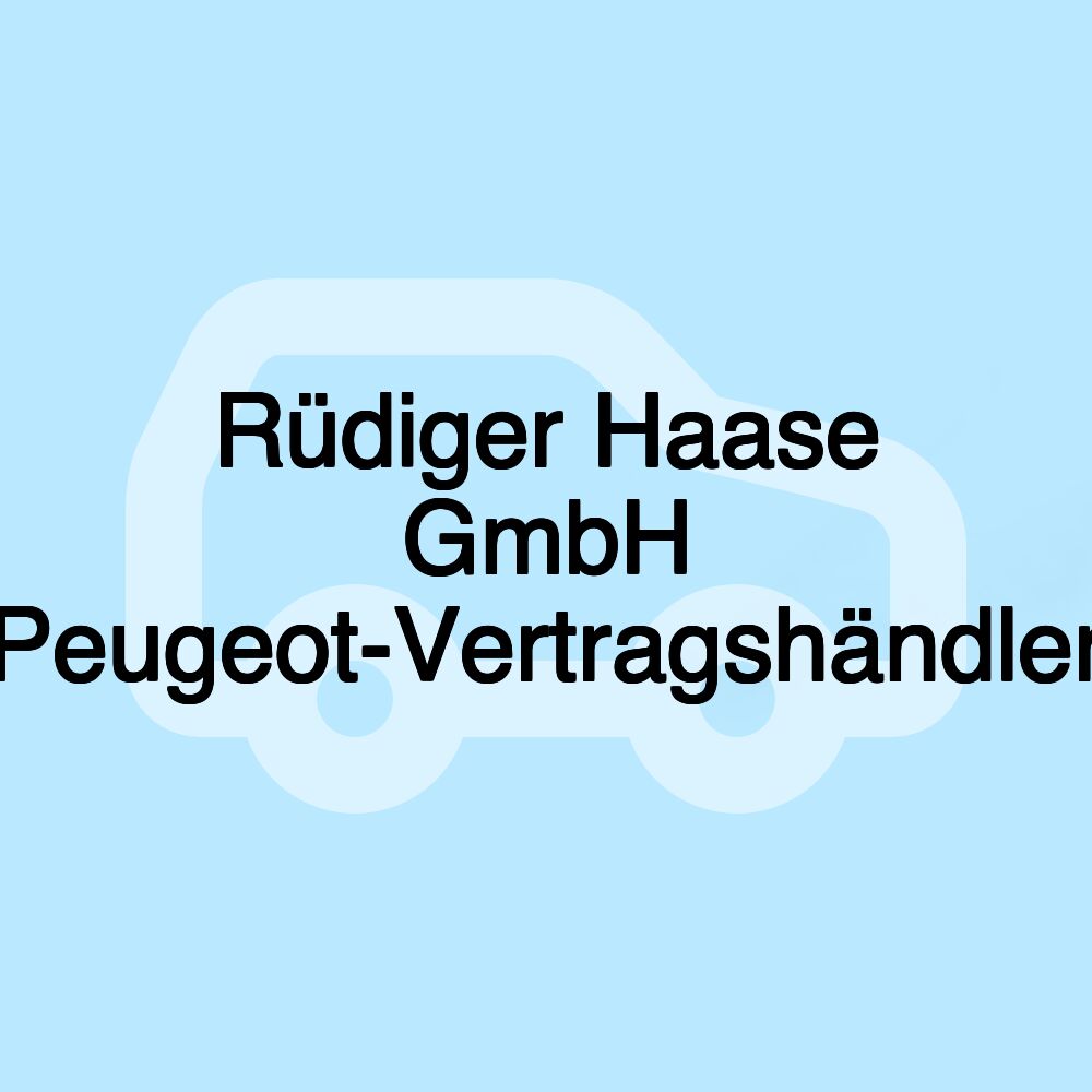 Rüdiger Haase GmbH (Peugeot-Vertragshändler)