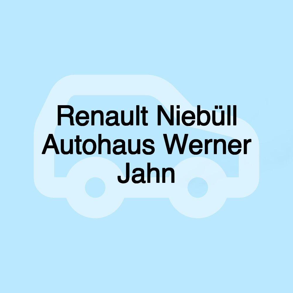 Renault Niebüll Autohaus Werner Jahn