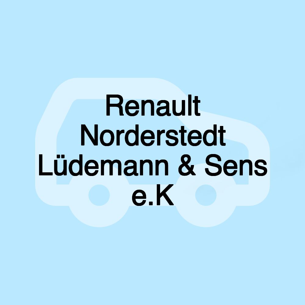 Renault Norderstedt Lüdemann & Sens e.K