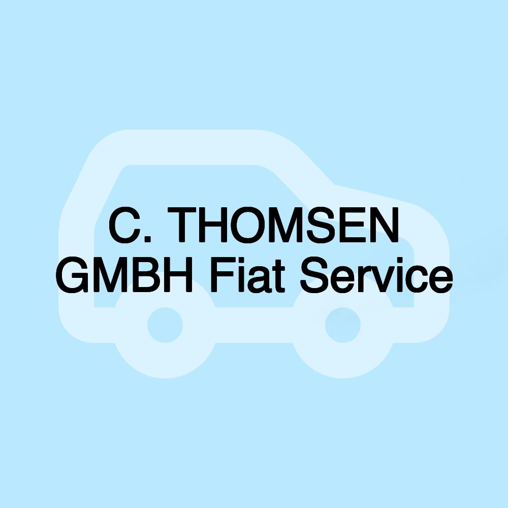 C. THOMSEN GMBH Fiat Service