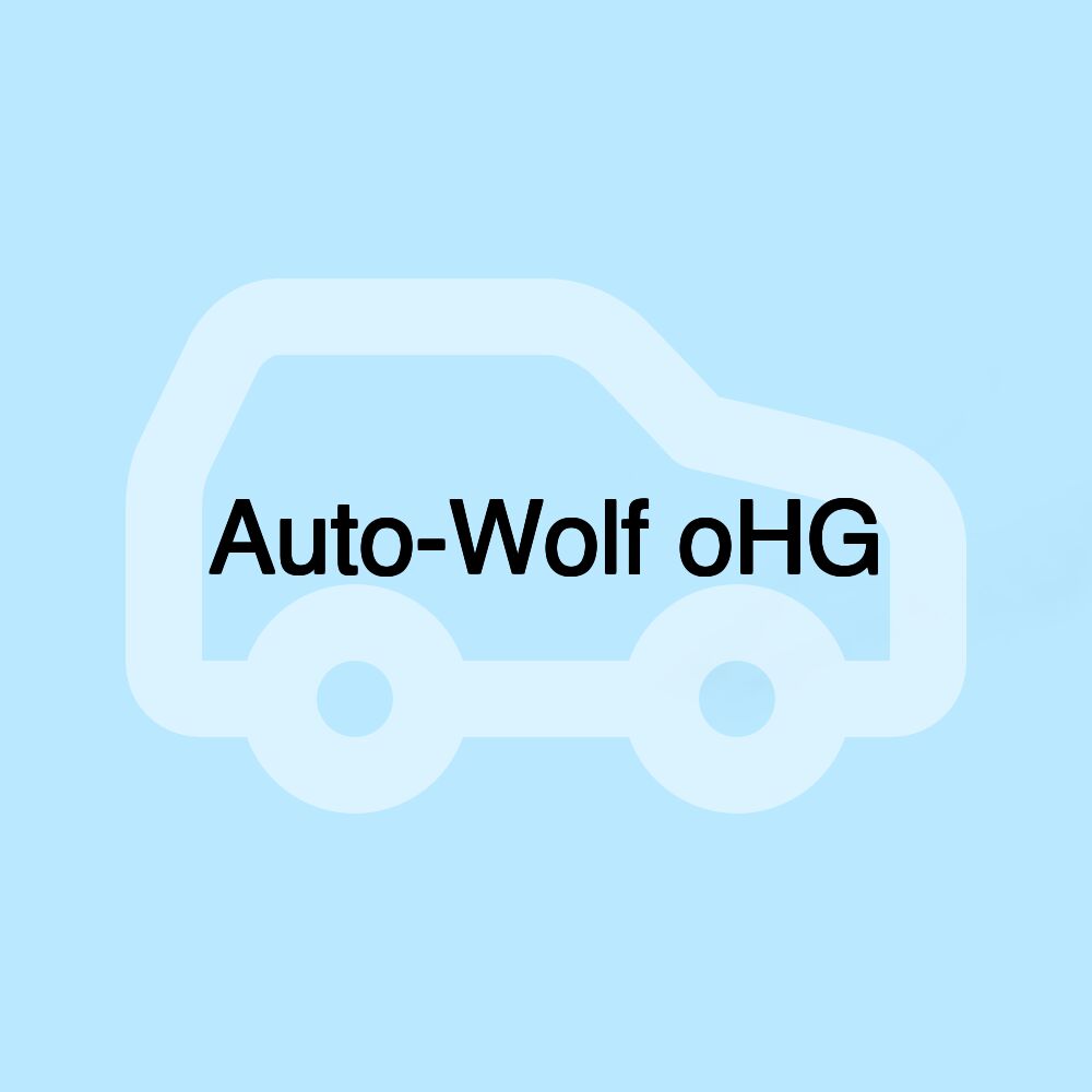 Auto-Wolf oHG