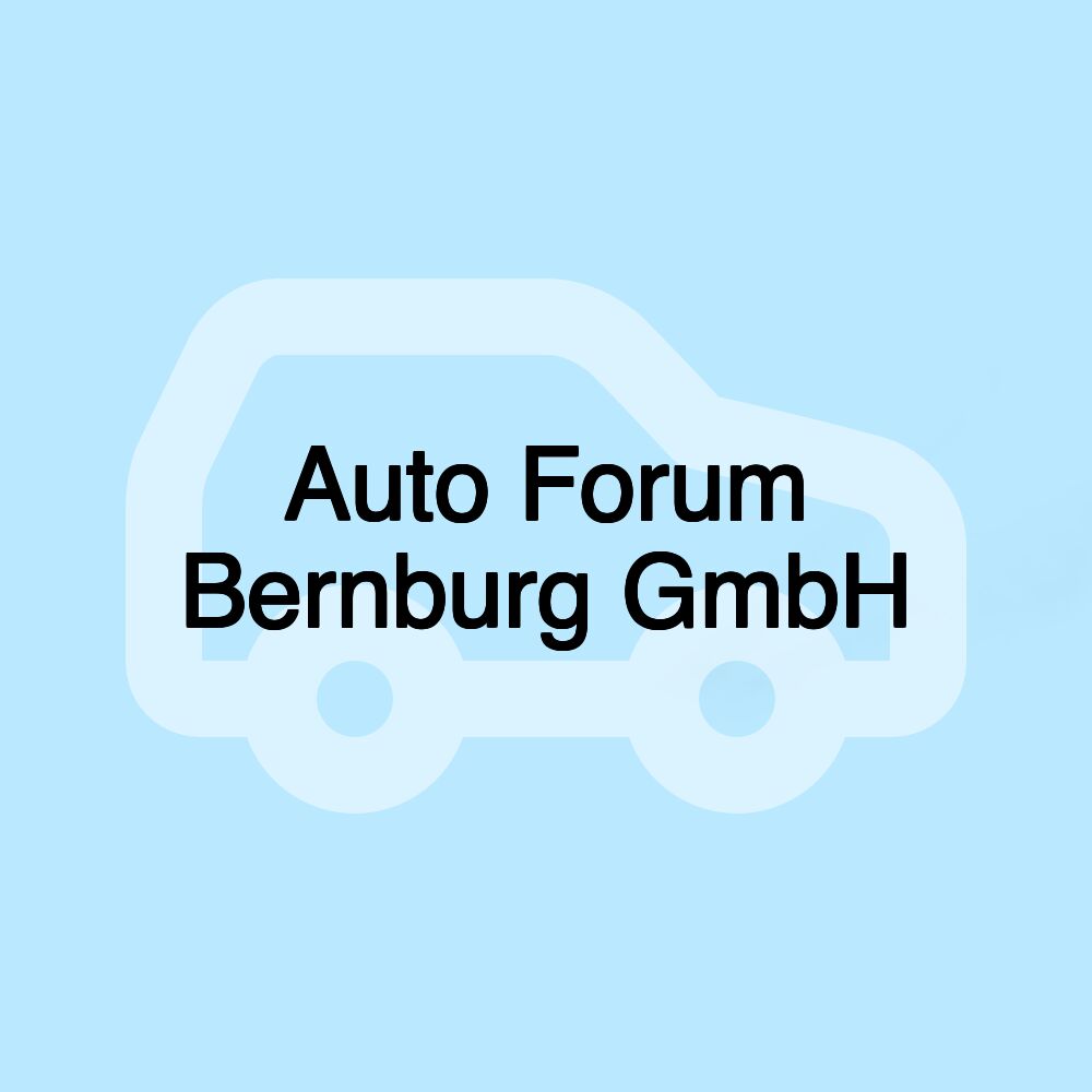 Auto Forum Bernburg GmbH