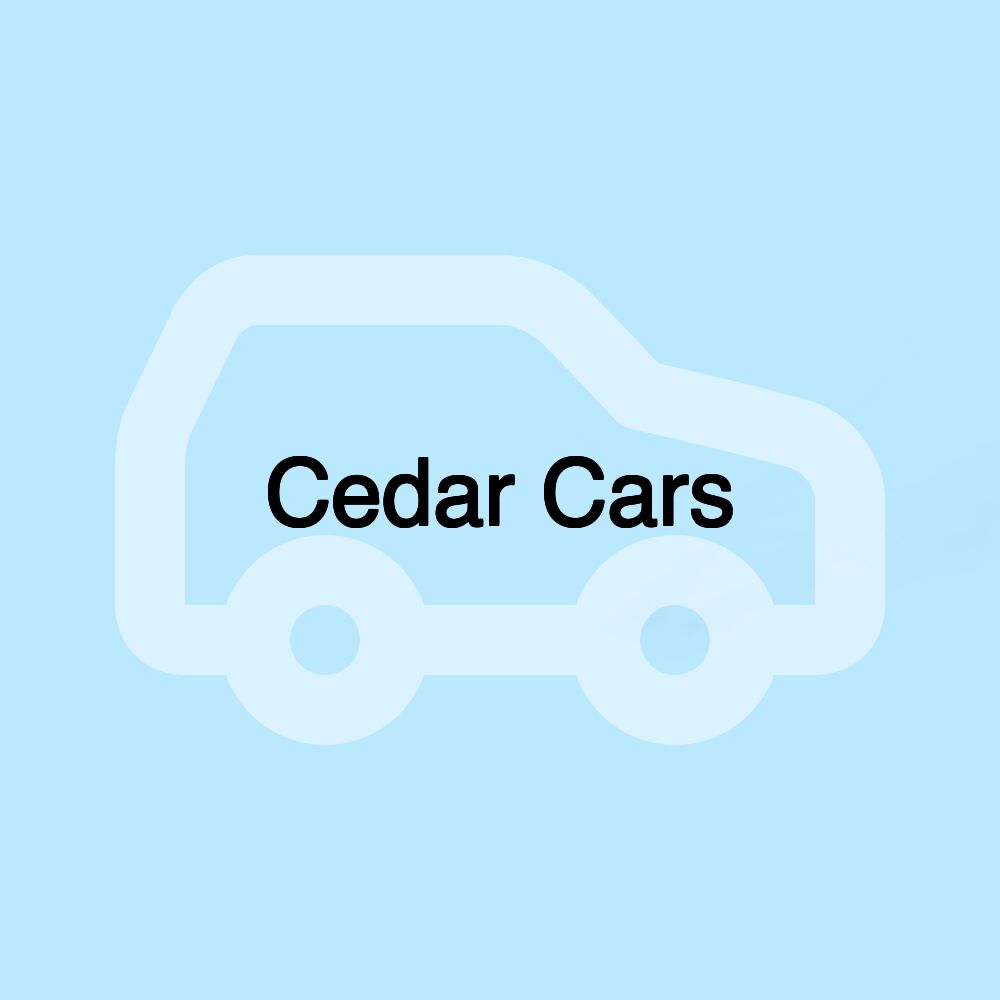 Cedar Cars