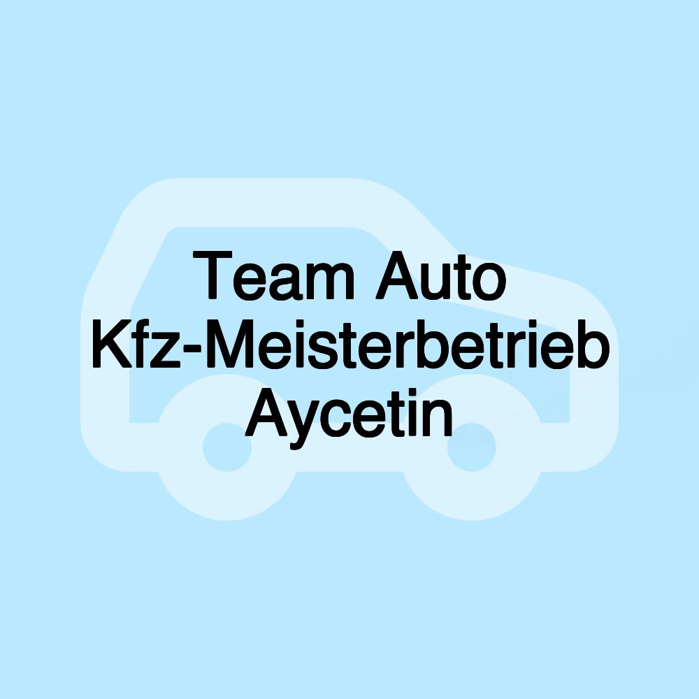 Team Auto Kfz-Meisterbetrieb Aycetin